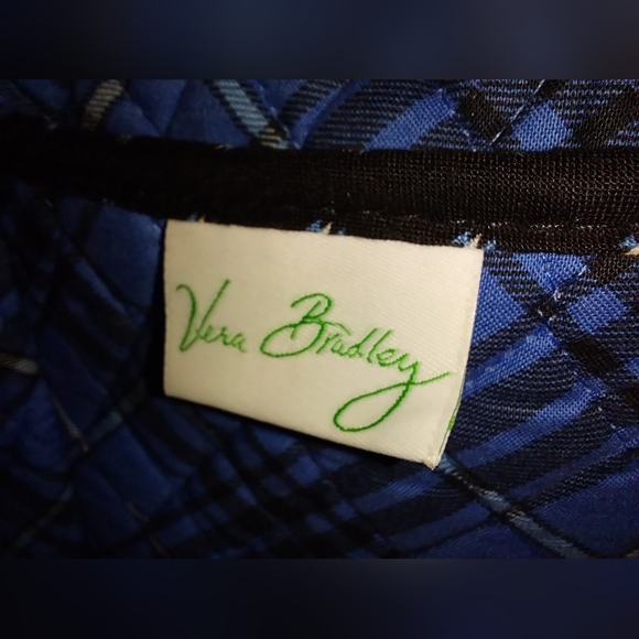 NWT Vera Bradley Retired Alpine Black Metro Laptop Messenger Travel Shoulder Bag - Picture 15 of 16